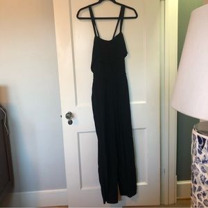Women’s Madewell Cinched Waist Ruffle Top Lightweight Jumpsuit